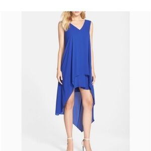 BCBGMaxAzria Royal Blue V-Neck Dress
